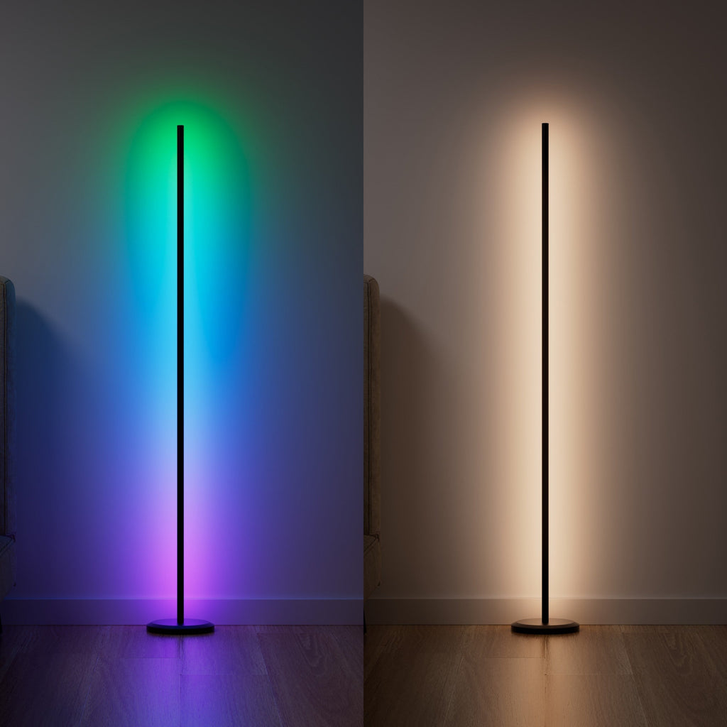 Smart Multicolor Floor Lamp (Black)